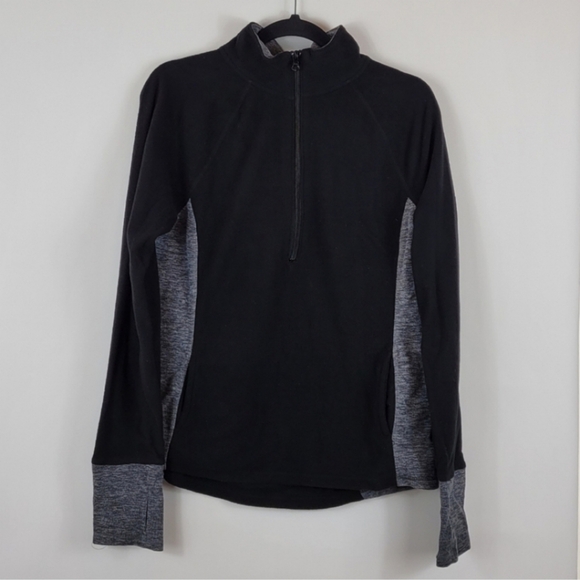 SO Fleece Black Pullover Top Sweater Size Large - Picture 1 of 5